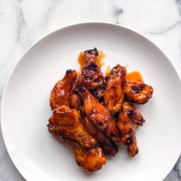 Baked Honey Hot Wings